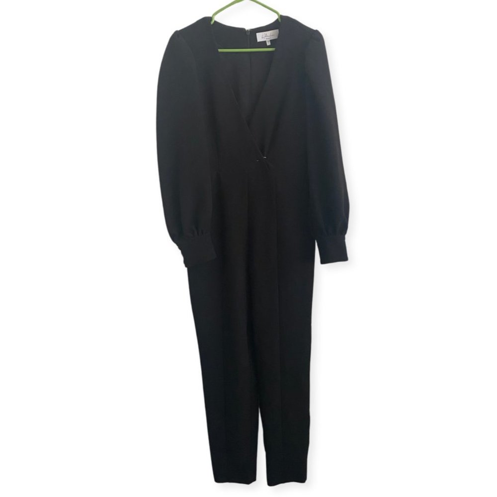 Longsleeve Plunge L'Academie Jumpsuit